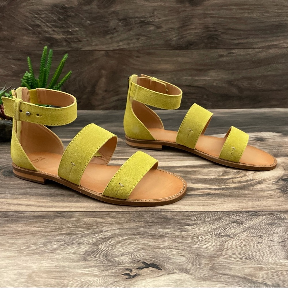 NIB Frye and Co. Evie 2 Band Flat Boho Sandal - Picture 6 of 13